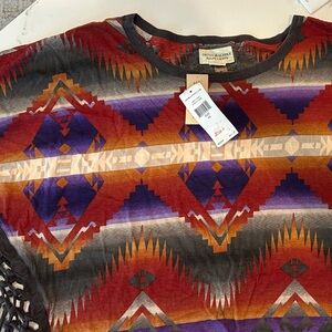 Denim & Supply Ralph Lauren Multicolor Geometric Top